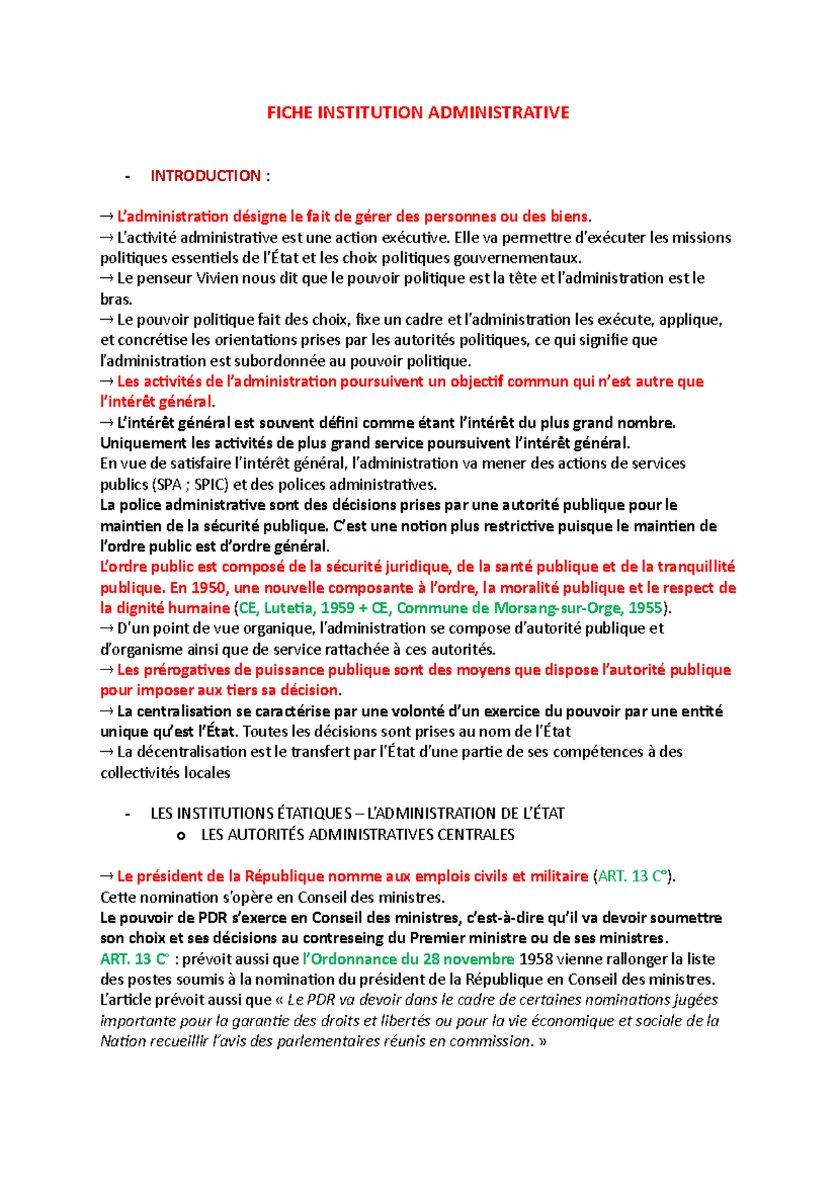 Livre : L'essentiel Des Institutions Administratives : Tout Sur Les Structures Chargees De La Gestion Des Affaires Publiques 0 8756736 9782297176163