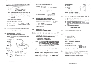 November 2021 Solutions All subjects - Structural Design 2A (Steel ...