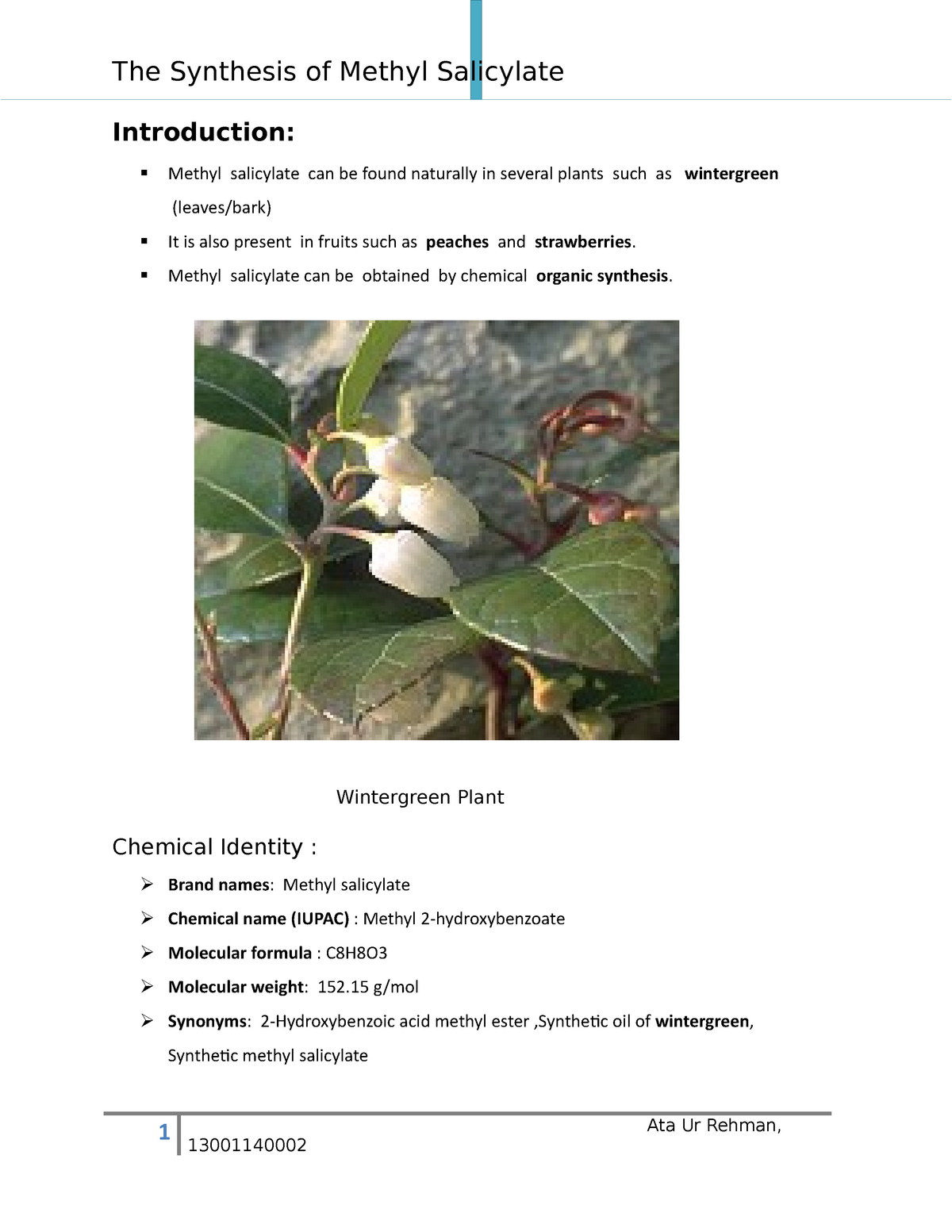 methyl salicylate ir