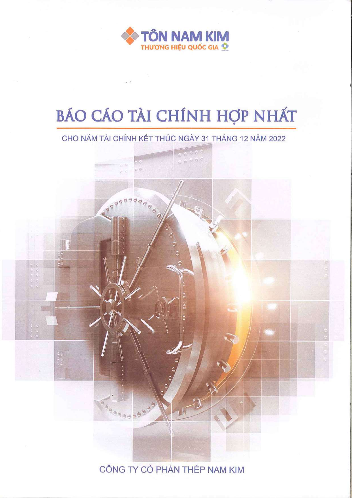 20230328 - NKG - BCTC Hop Nhat Kiem Toan Nam 2022 - Tài Chính Doanh ...