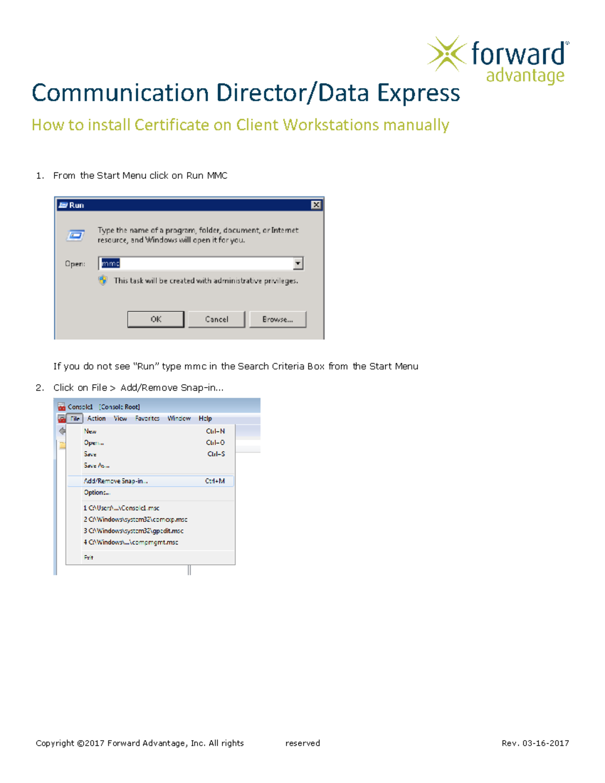 communication-director-how-to-install-certificate-on-client