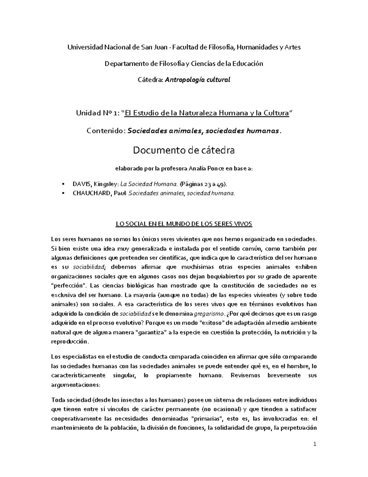 A.3.- Ponce - Documento de cátedra - Lo social en el mundo de los seres ...