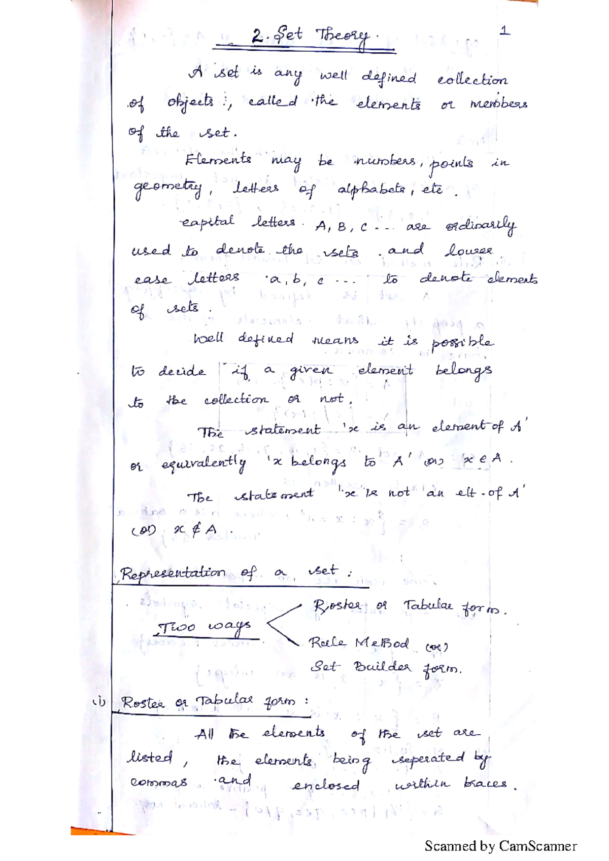 Unit 1 notes - Discrete mathematics - Studocu