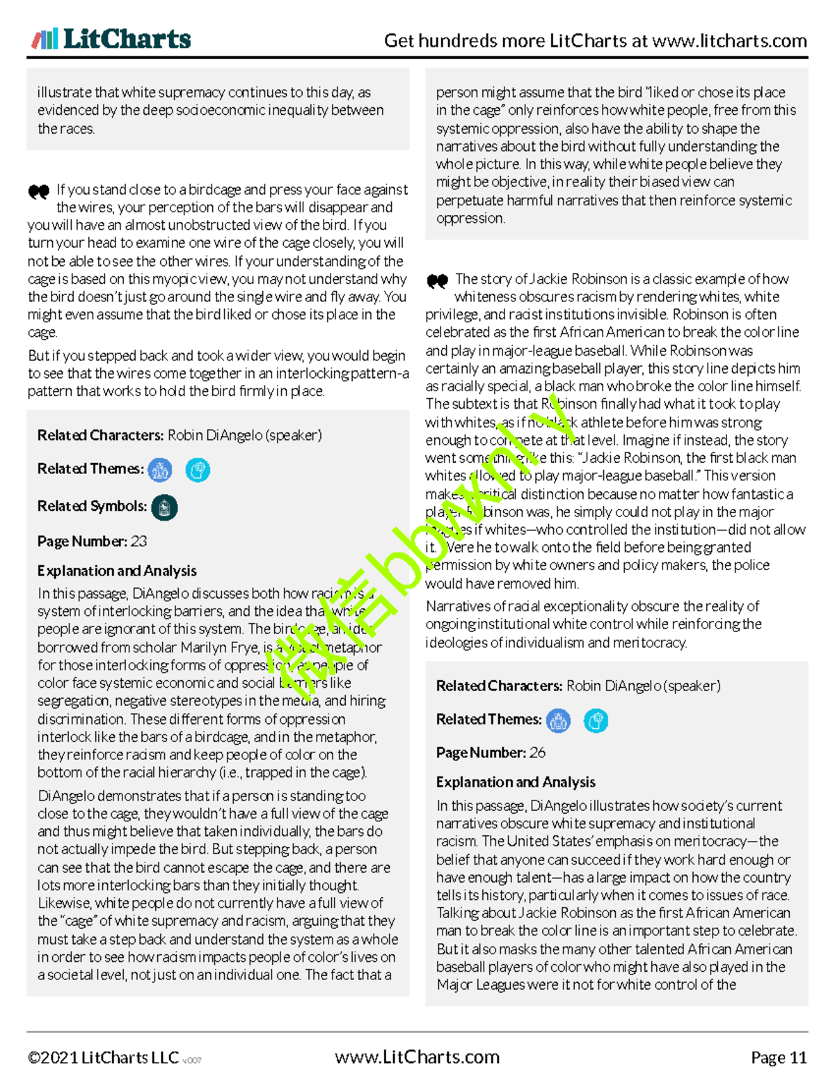 White-Fragility-Lit Chart 11 - illustrate that white supremacy ...
