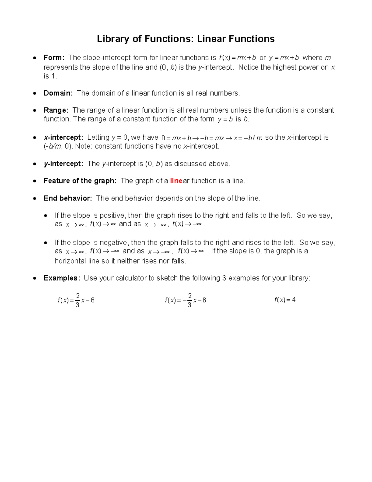 library-linear-functions-library-of-functions-linear-functions-form