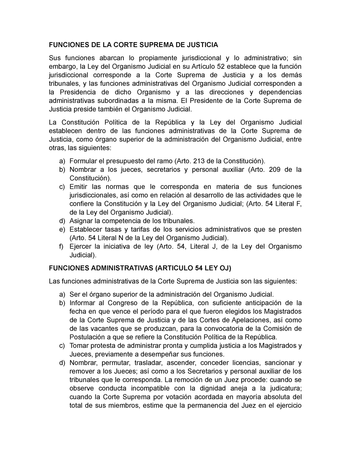 Funciones De La Corte Suprema De Justicia Funciones De La Corte Suprema De Justicia Sus 1472