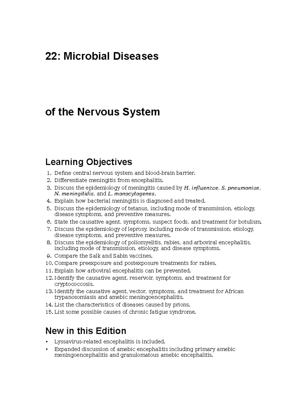Microbial Diseases of the Nervous System - 22: Microbial Diseases of ...