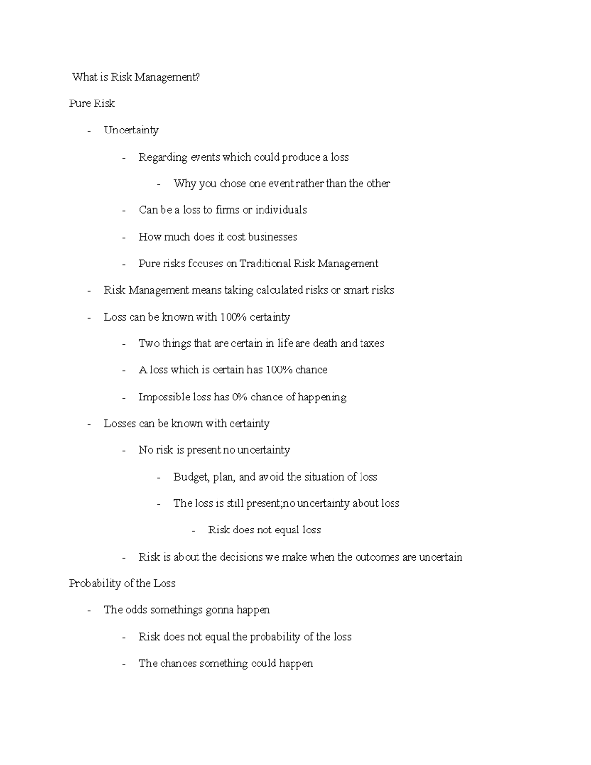 risk-2101-mccloskey-chapter-1-notes-intro-what-is-risk-management