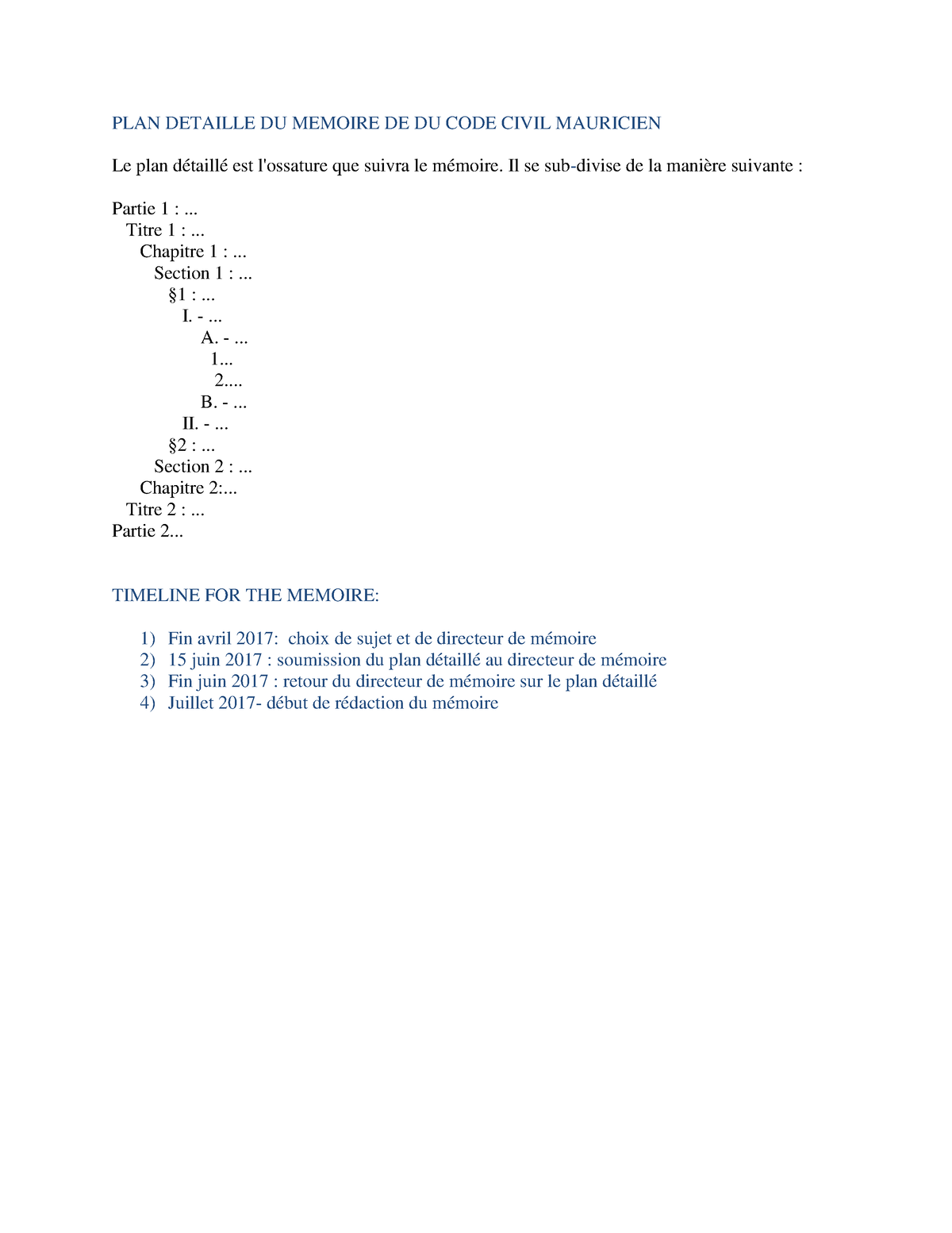 plan-detaille-du-memoire-de-du-code-civil-mauricien-plan-detaille-du