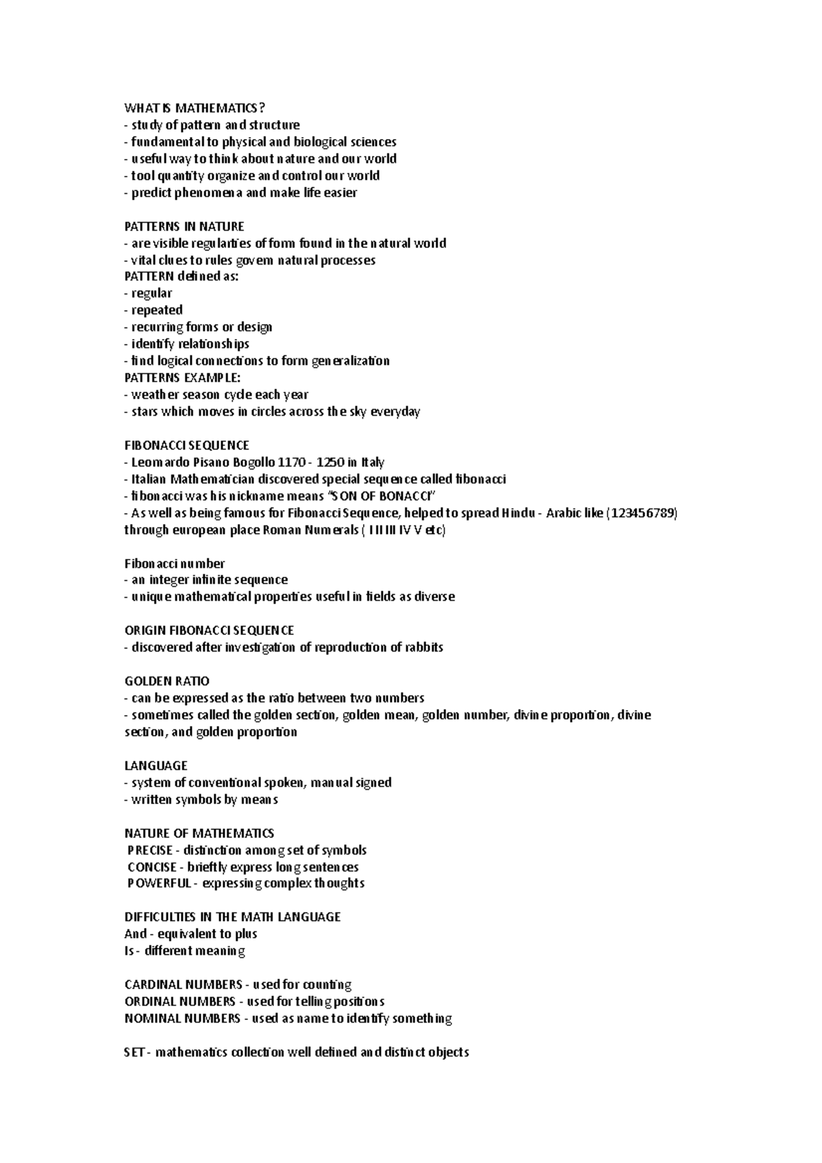 Mathematics visual data 3