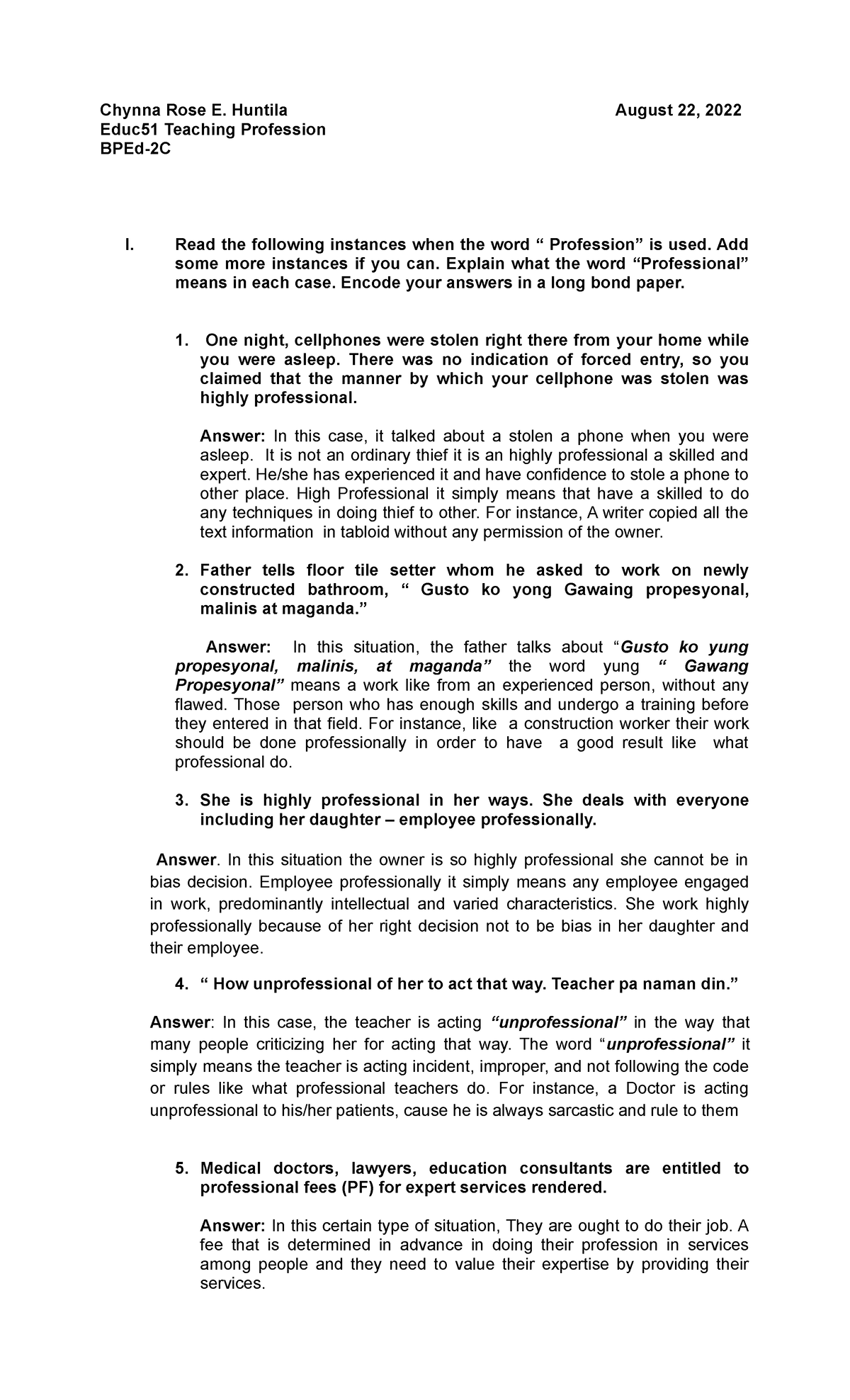 Teaching Profession - I have to download the module for educational ...