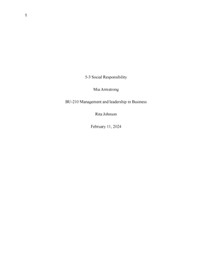 HCM 340 Module Four Short Paper - HCM 340 Module Four Short Paper Mia ...