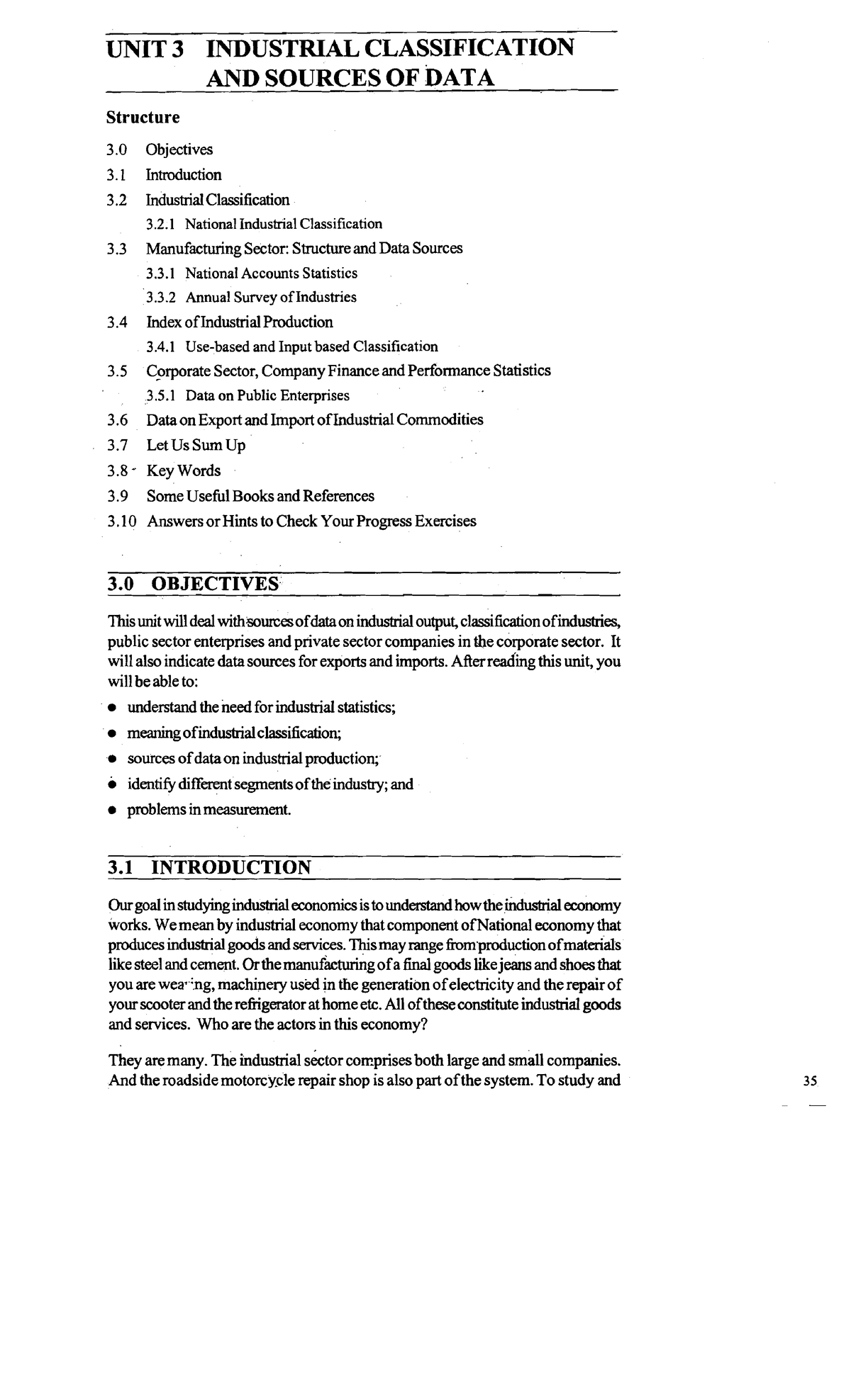 UNIT-3 INDUSTRIAL CLASSIFICATION AND SOURCES OF DATA - 2 National ...