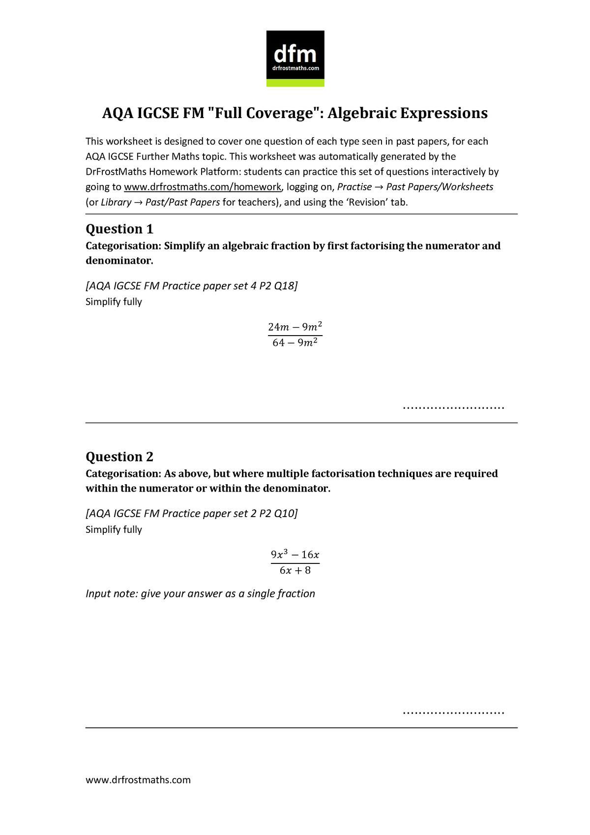 algebraic-expressions-aqa-igcse-fm-full-coverage-algebraic