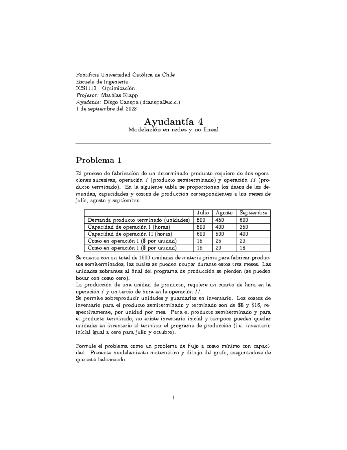 Ayudantía 4 - El Pepe - Pontificia Universidad Cat ́olica De Chile ...