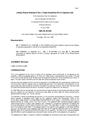 Copyright notes - Intellectual Property Copyright Law Lecture Copyright ...