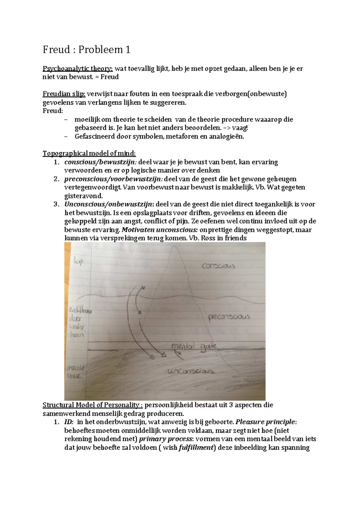 Samenvatting Persoonlijkheidsleer: Verschillen Tussen Mensen: Probleem ...