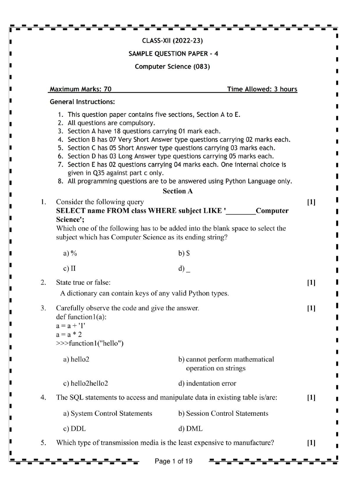 computer science paper 3 case study 2023