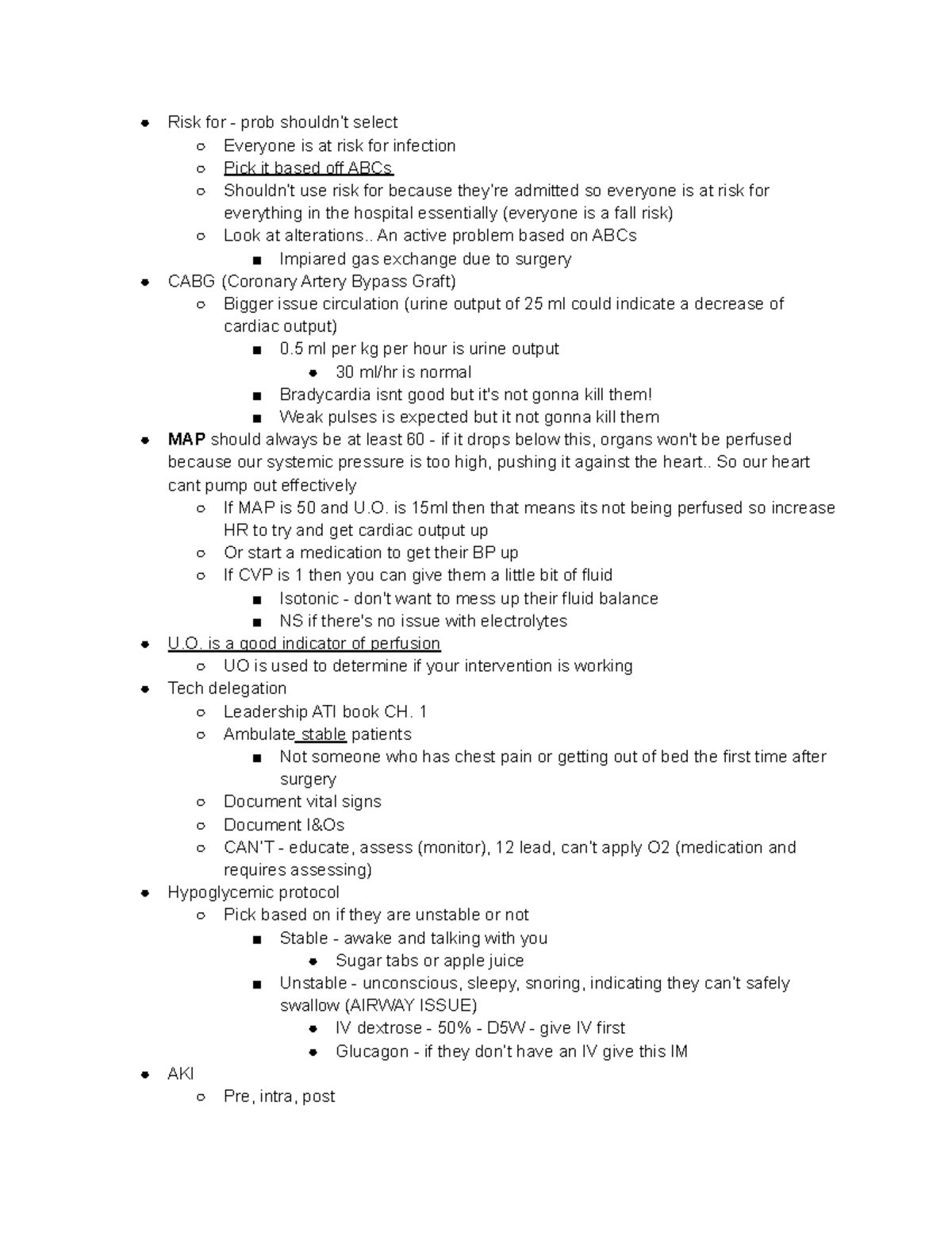 Adult health review - GI, nutrition, musculoskeletal, neurological ...