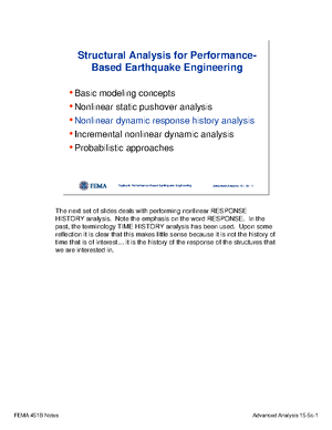 Topic 12-Seismic Designof Masonry Structures Notes - SEISMIC DESIGN OF ...