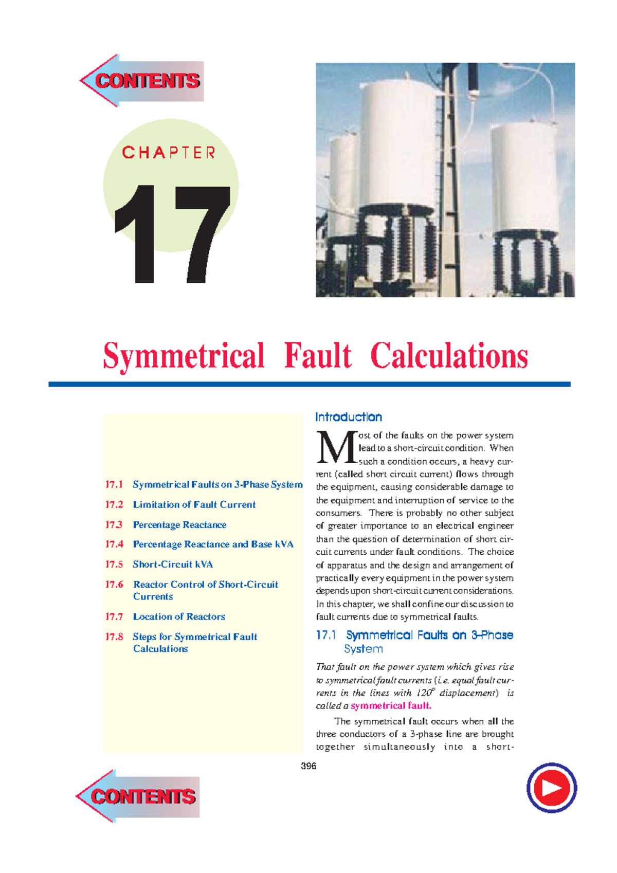 Symmetrical Fault Calculations - Materials - ####### 396 Principles Of ...