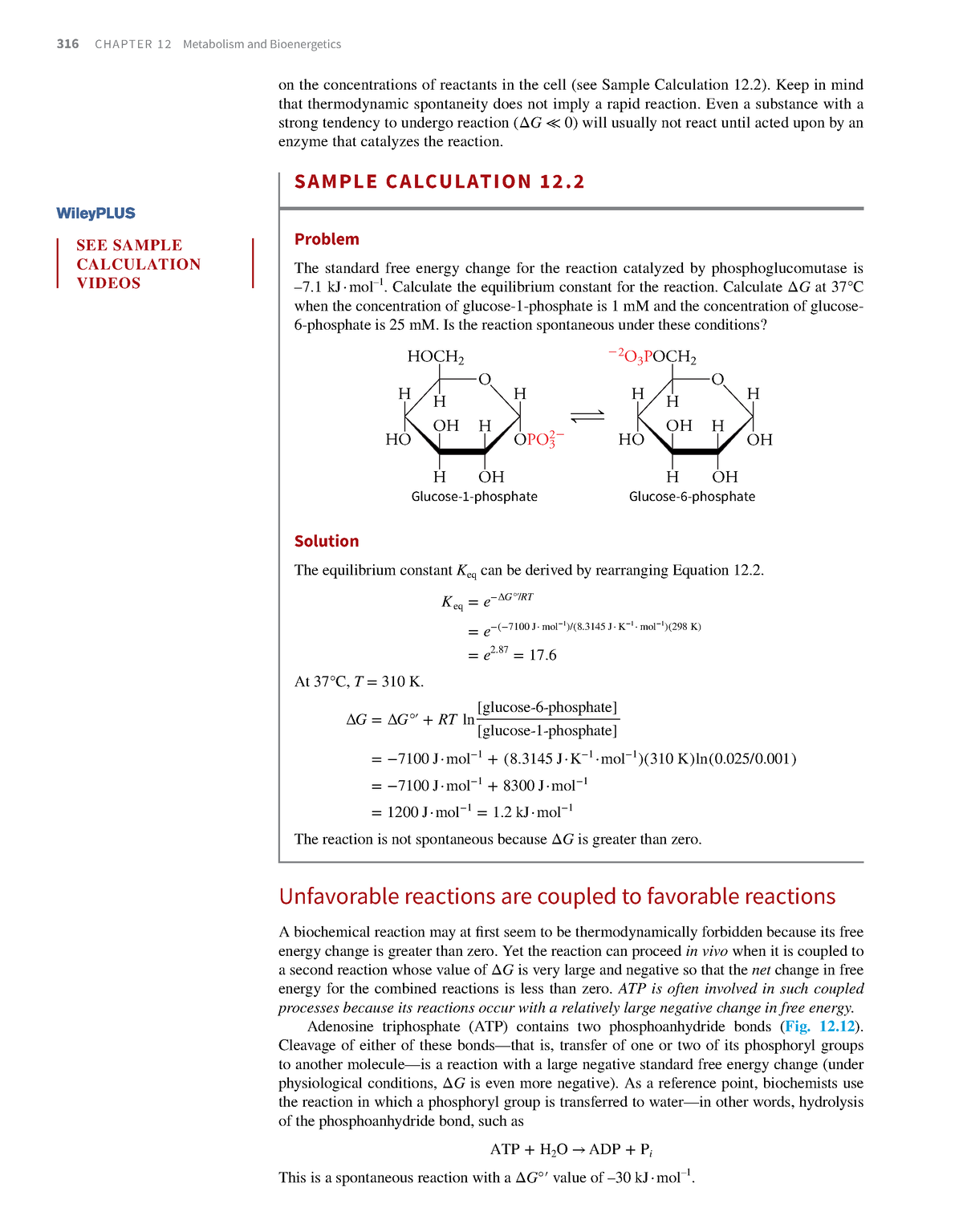 Essential-biochemistry-112 - 316 CHAPTER 12 Metabolism And ...