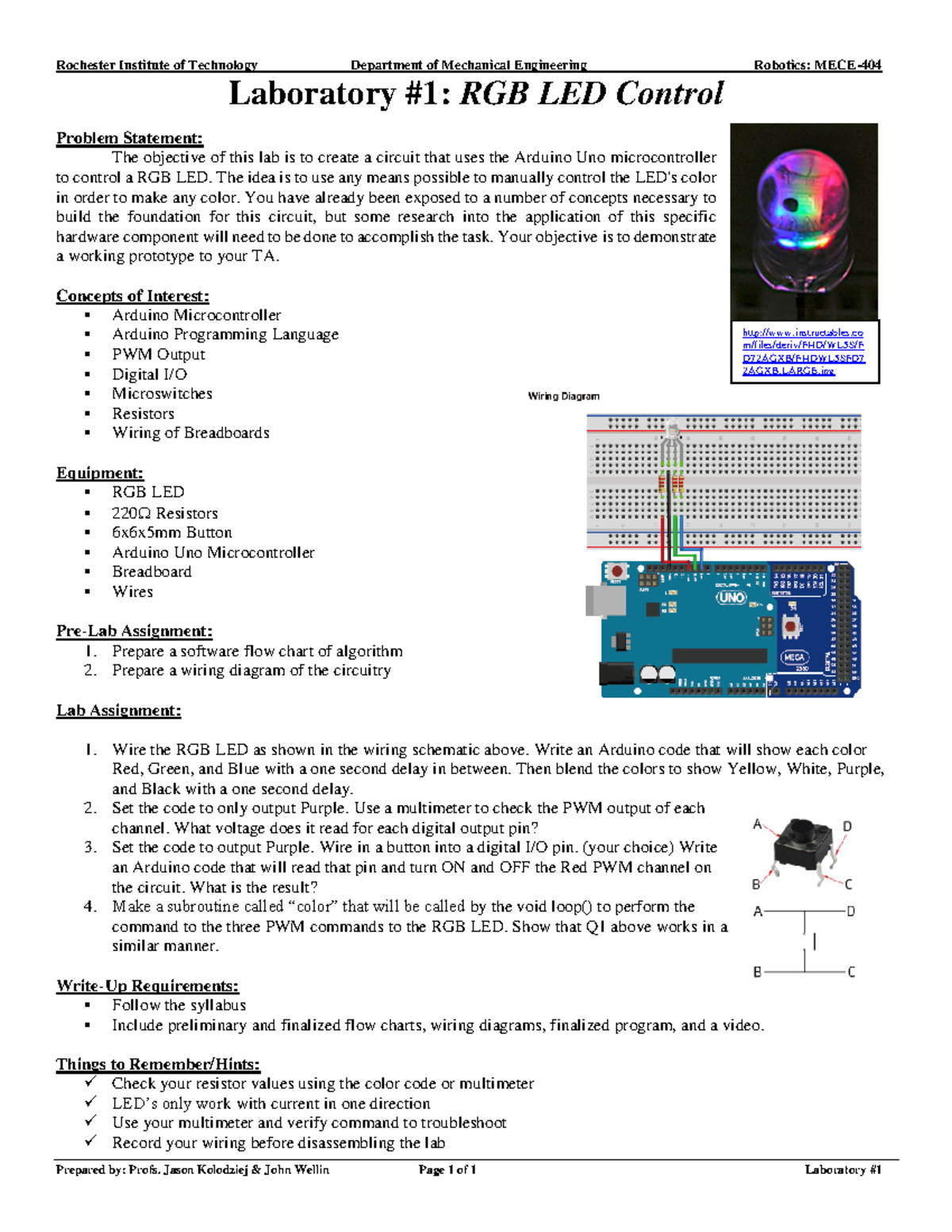 led assignment pdf