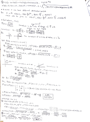 Calculus III Test 1 Review Materials - © vt = - 1-