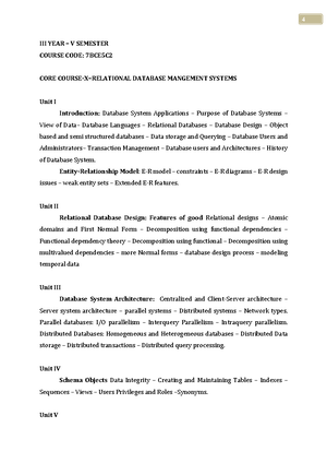 Rdbms 1 - RELATIONAL DATA BASE MANAGEMENT SYSTEM (R.D.B.M) Digital ...