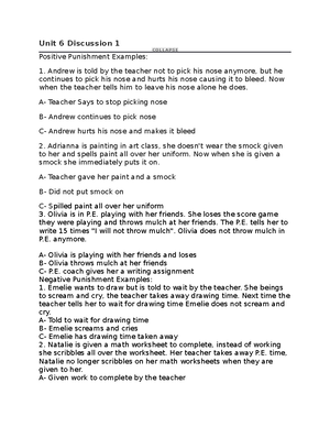 Unit 3 Assignment Template - Explain Operant Conditioning (make sure A ...