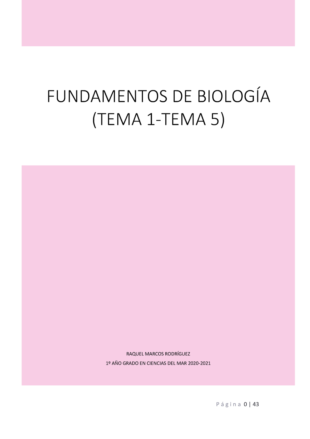 (Tema 1-tema 5)Fundamentos De Biología - RAQUEL MARCOS RODRÍGUEZ 1º AÑO ...