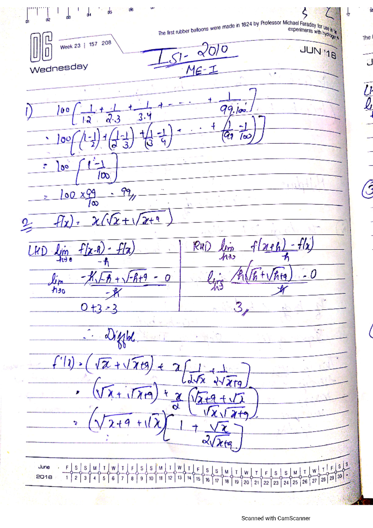 ISI-2010 - Solutions To ISI MSQE Question Papers - Economics - Studocu