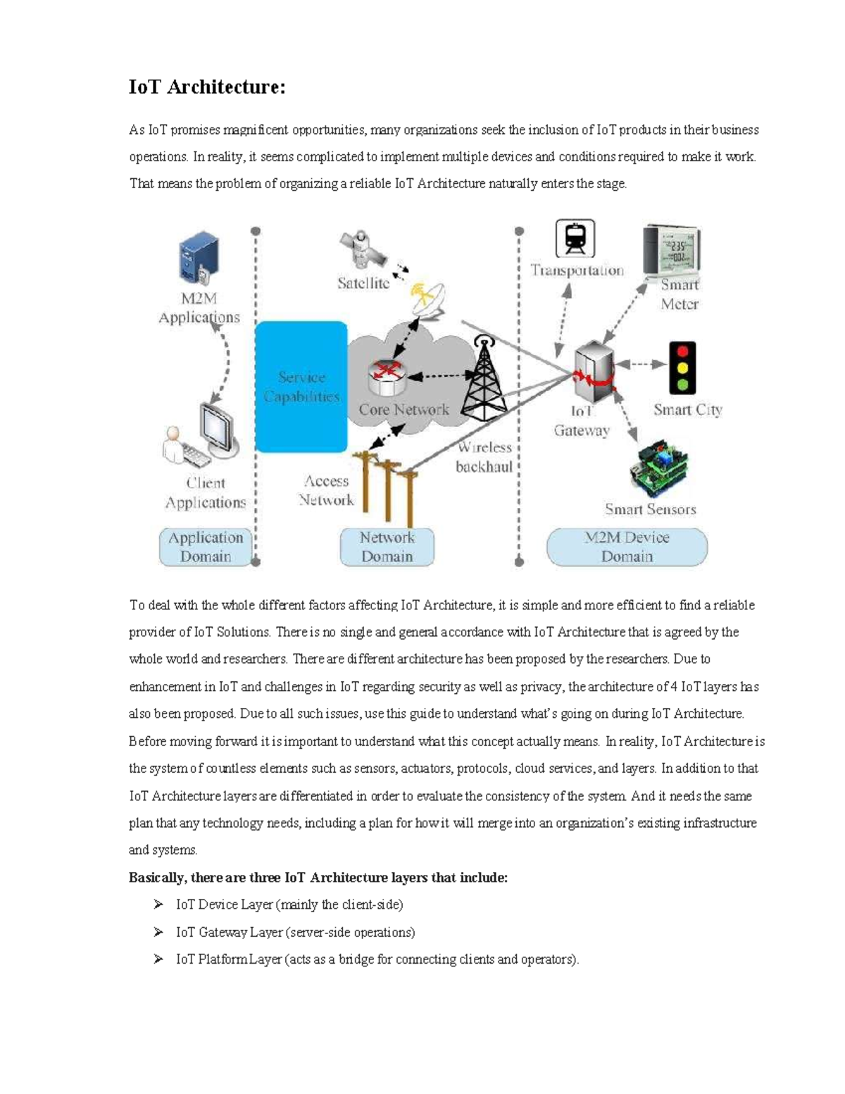 Unit 1 Internet Of Things-2 - IoT Architecture: As IoT Promises ...