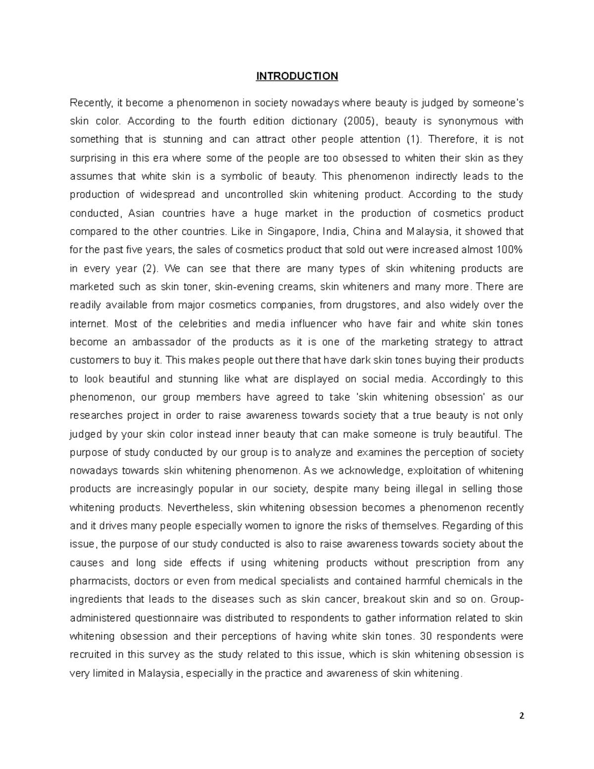 Introduction project - LESSON PLAN ENGLISH SUBJECT FOR YEAR 2 ...