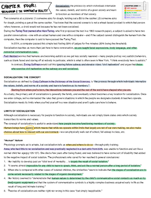 Chapter 6 deviance in society - Chapter Six: Social Control & Deviance ...