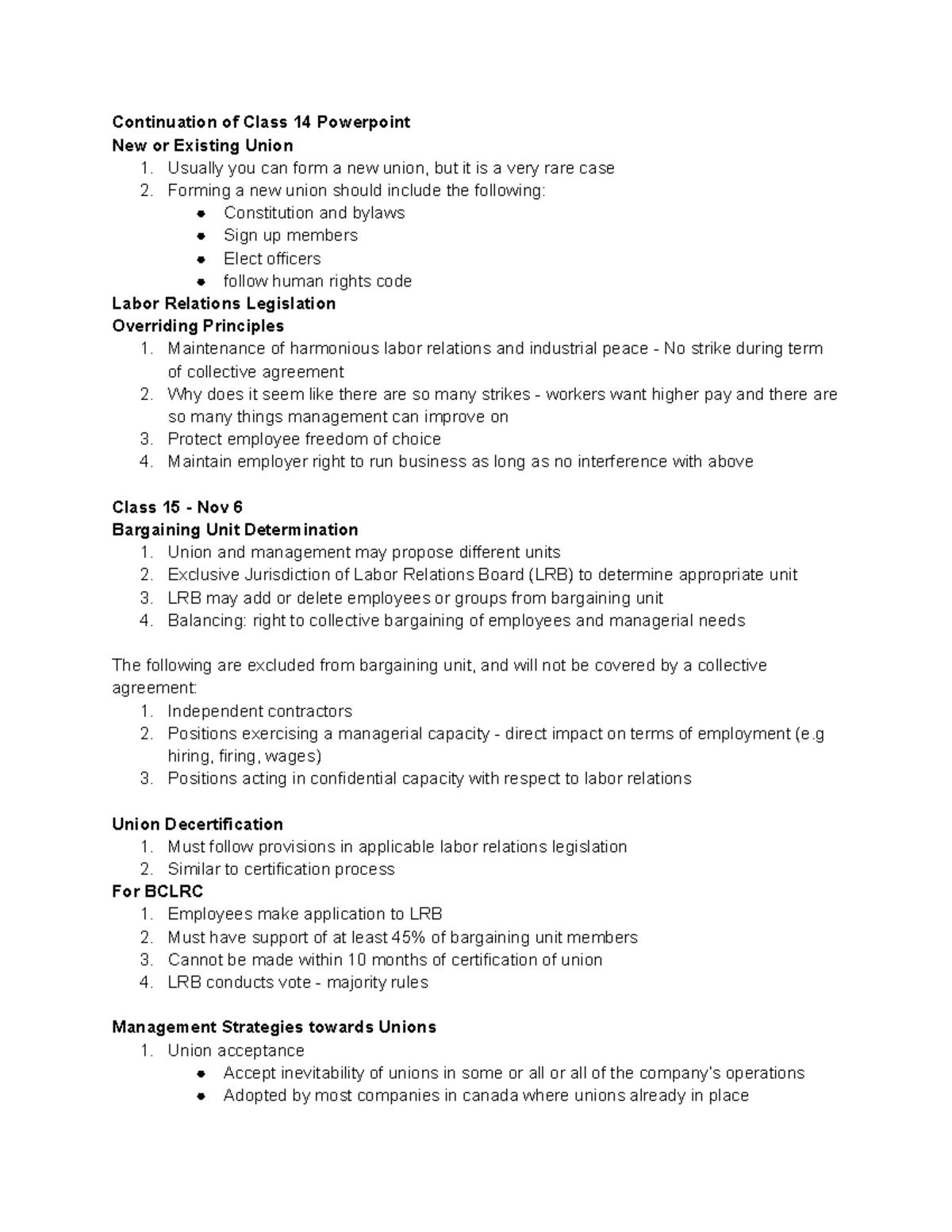 COMM 203 - Class 15 - Continuation of Class 14 Powerpoint New or ...