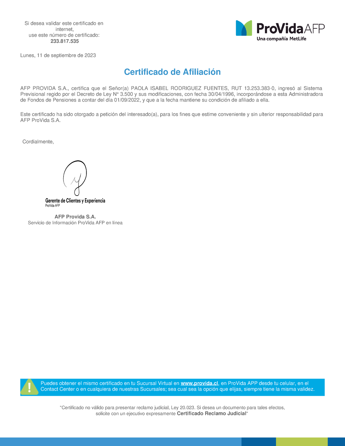 Afiliacion 11092023125549 - Puedes Obtener El Mismo Certificado En Tu ...