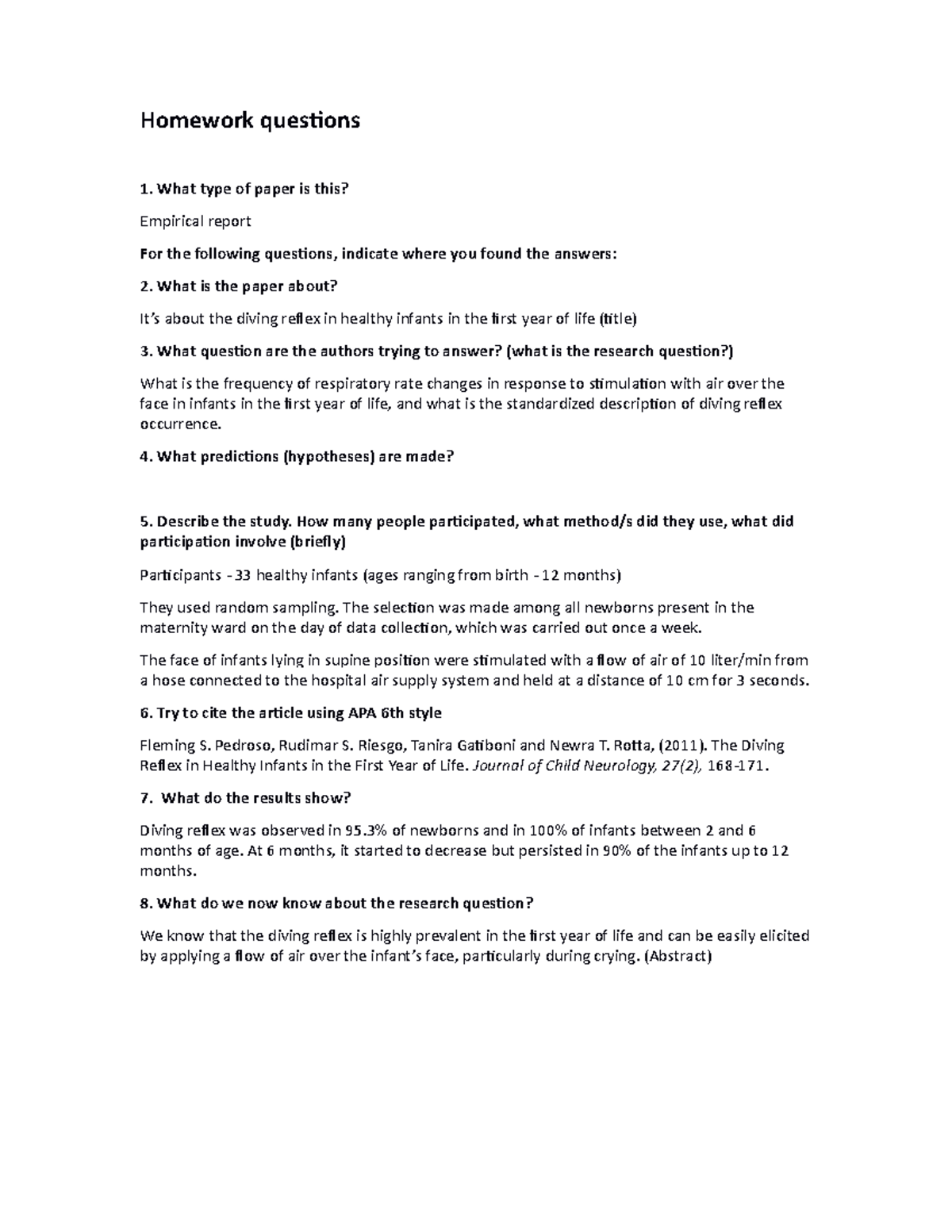 HPS111 - Week 1 - ... - Homework questions What type of paper is this ...