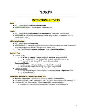 Negligence Flow - Torts 1L class outline flow chart style - N e g l i g ...
