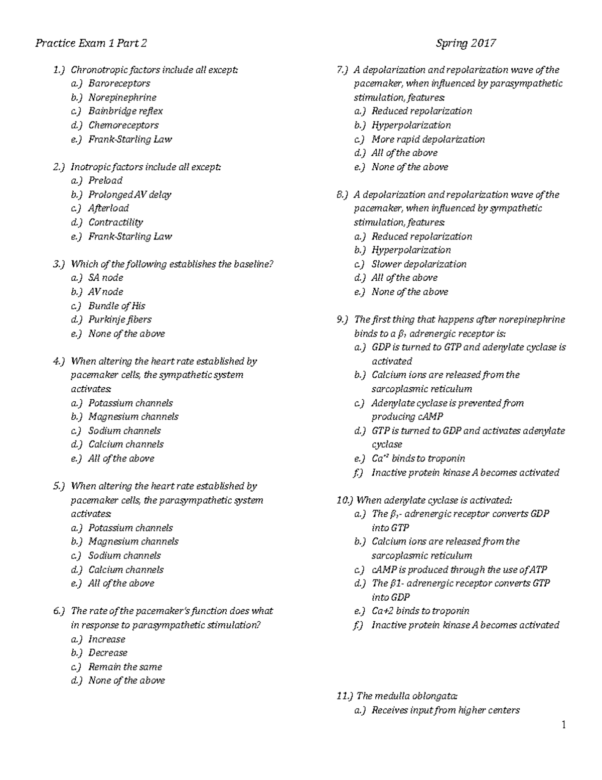 Practice Exam 1 Part 2 - exam - Practice Exam 1 Part 2 Spring 2017 1 ...