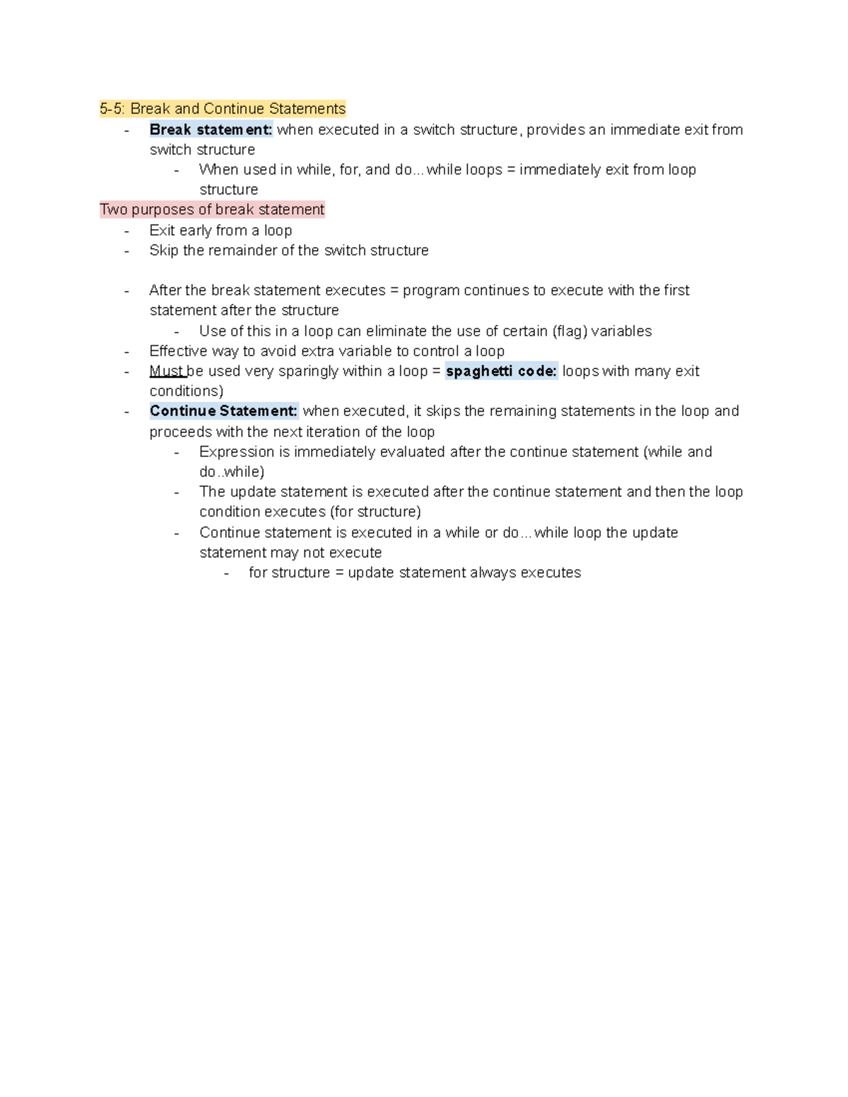 csc-135-c-programming-unit-5-5-reading-notes-5-5-break-and