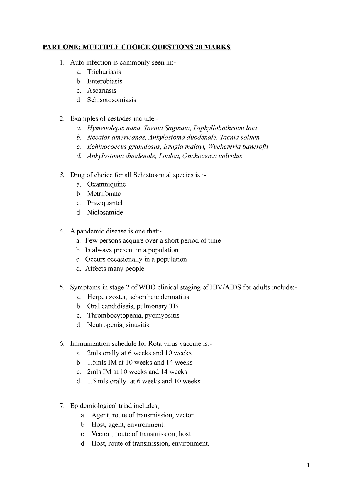 bsc-community-exam-part-one-multiple-choice-questions-20-marks-auto