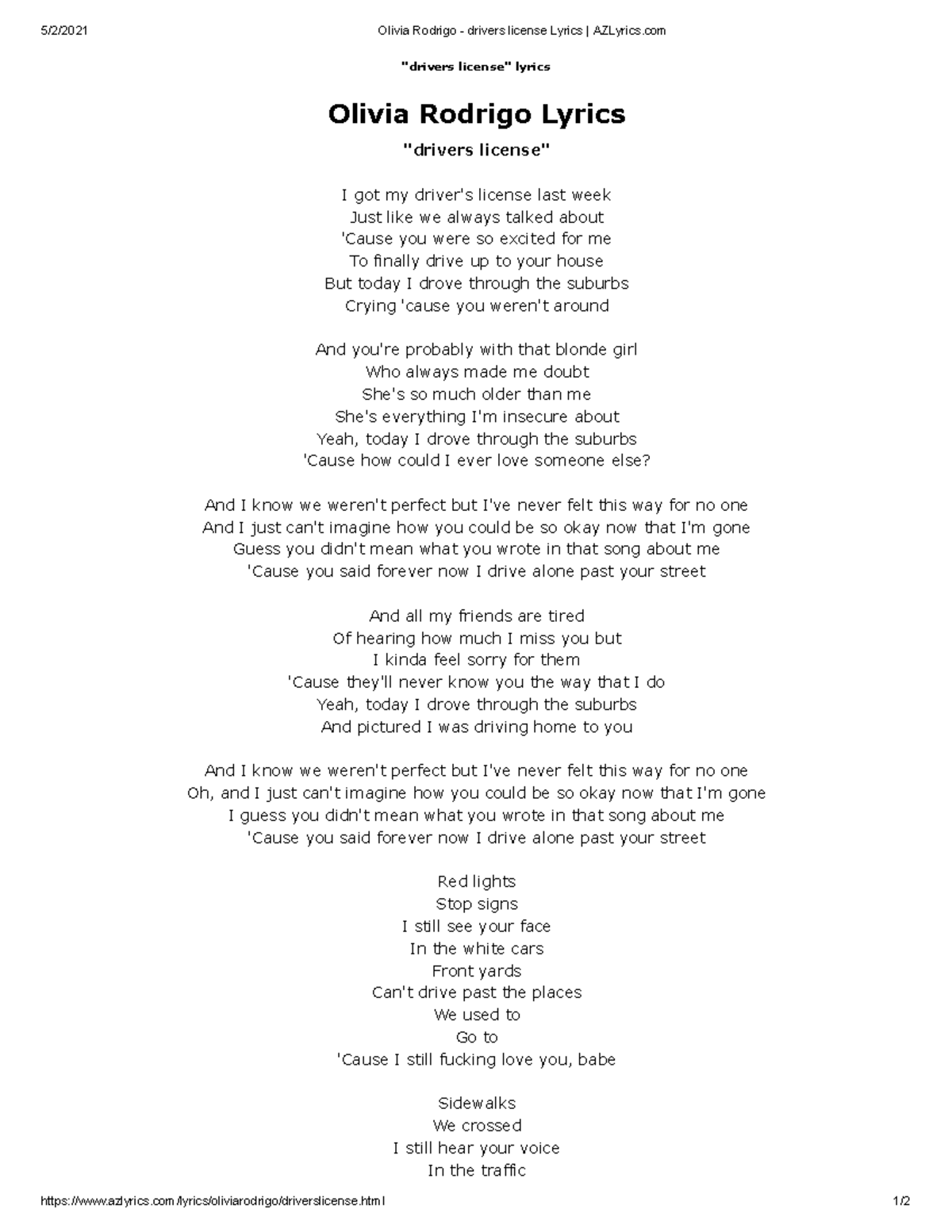 Lyrics To Set Fire In The Rain The Tube