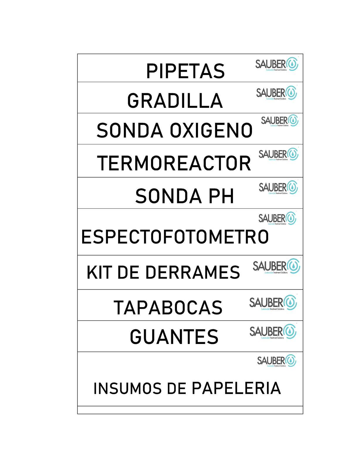 Rotulos - mmm - riesgos quimicos - ESPECTOFOTOMETRO PIPETAS GRADILLA ...