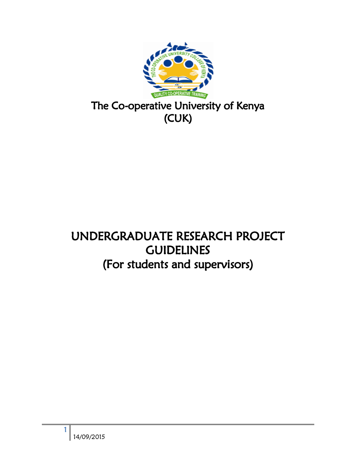 research project sample pdf kenya