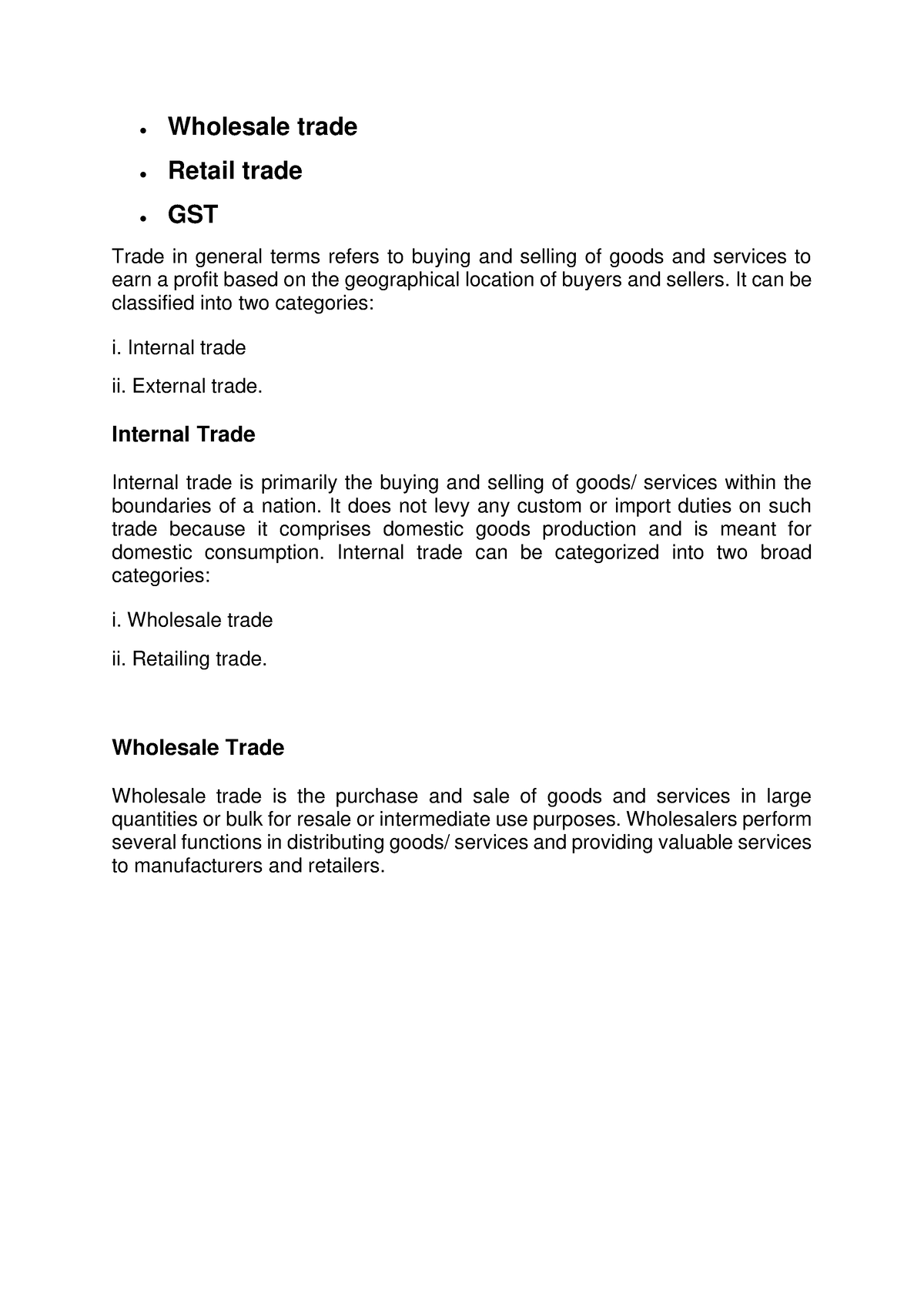 wholesale-trade-business-studies-chapter-10-brief-notes-wholesale