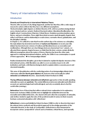 POS-101 - Lecture notes pos 101 - Introduction to Political Science POS ...