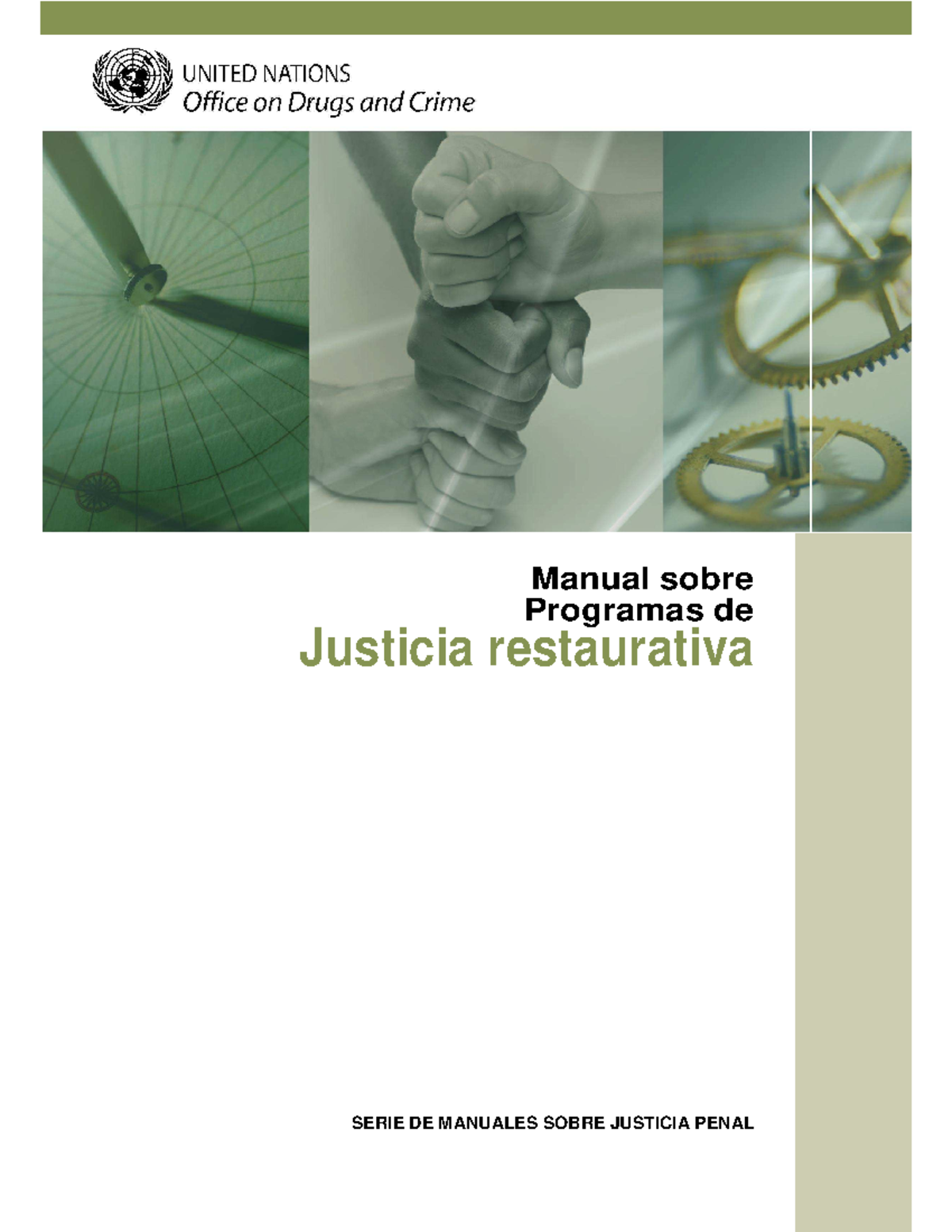 Manual Sobre Programas De Justicia Restaurativa - Manual Sobre ...