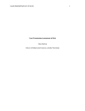 Letter to supervisor - 1 Shantrel D. Coleman Liberty University PSYC ...