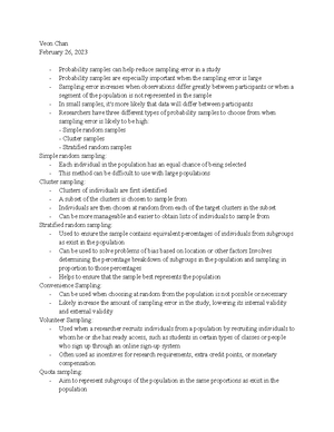 Psych 215 Chapter 1 notes - Chapter 1 Introduction to Scientific ...